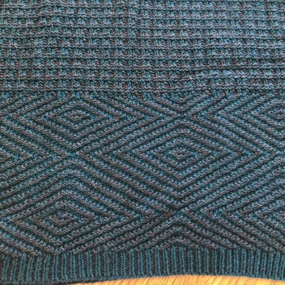 Eight Eight Eight Teal Cowl Neck Sweater - Picture 7 of 16